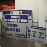 Bauschild-Platten